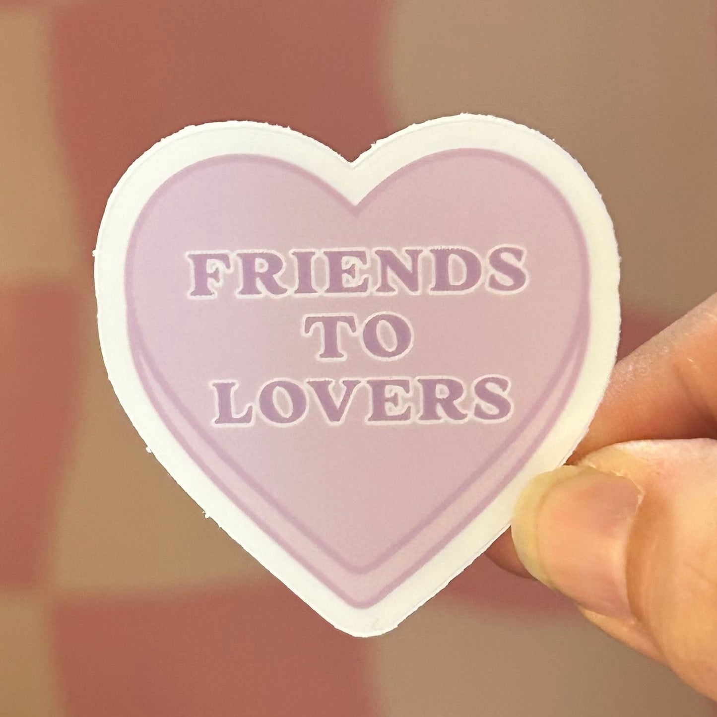 Sticker - Friends to Lovers Candy Heart