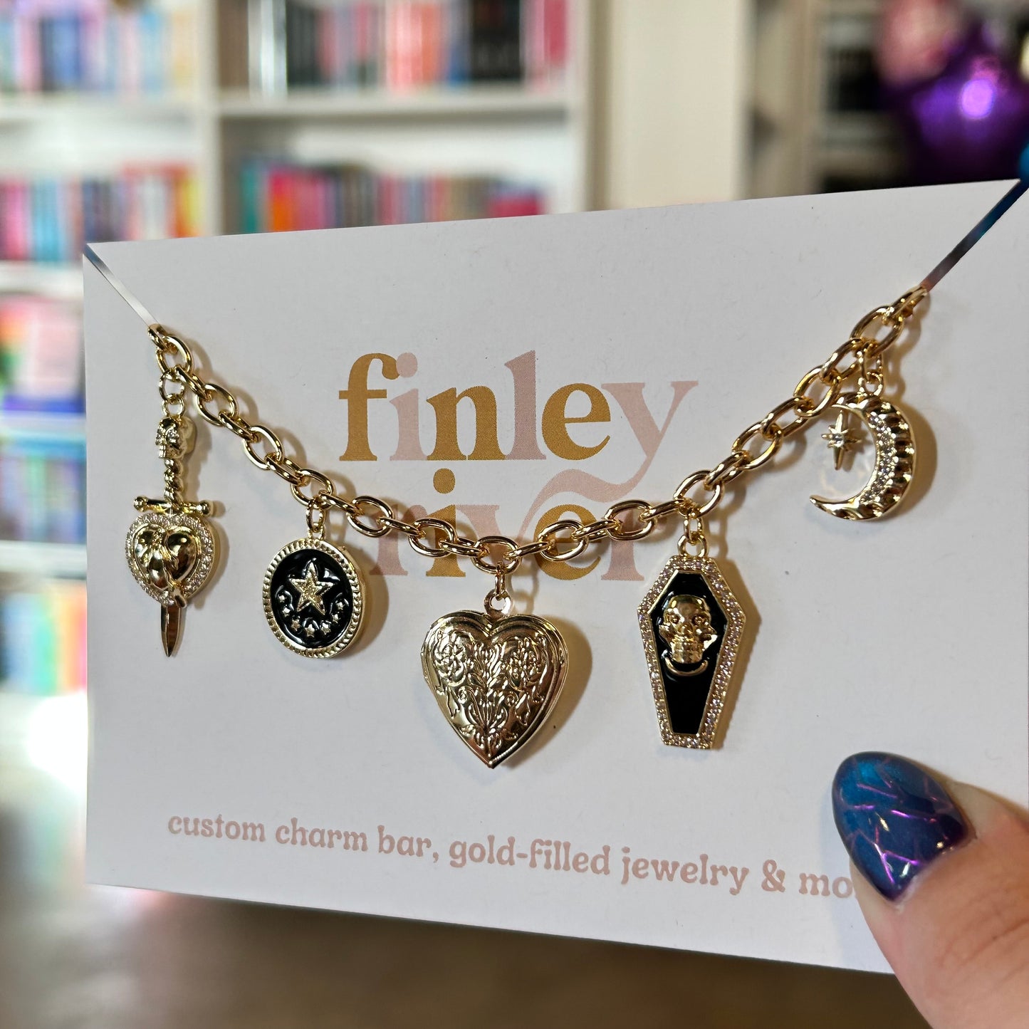 Dark Romance Charm Necklace