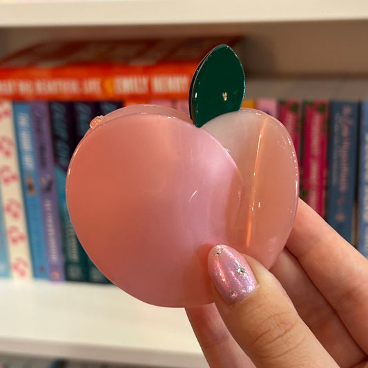 Peach Claw Hair Clip