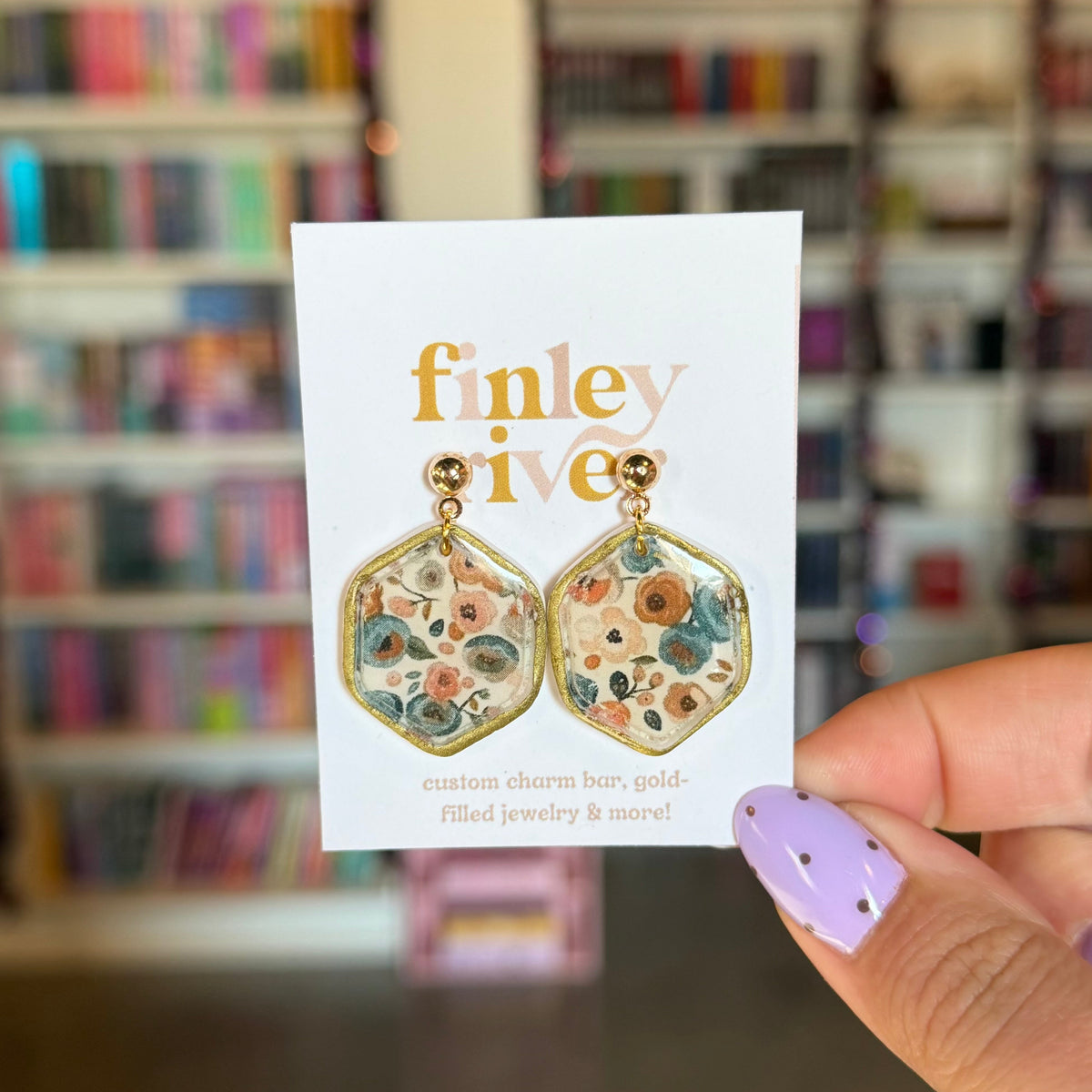 Fall Floral Earrings