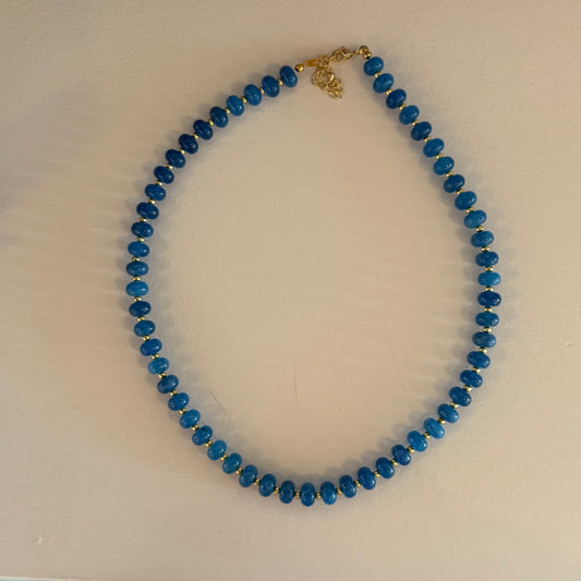 Deep Sea Beaded Necklace