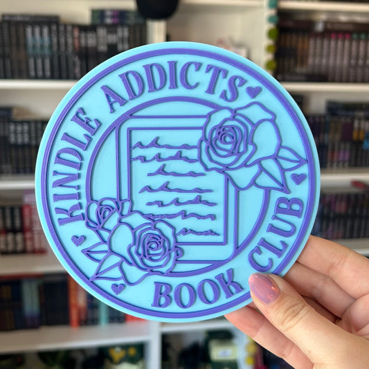 3D Print - Kindle Addicts Book Club Sign