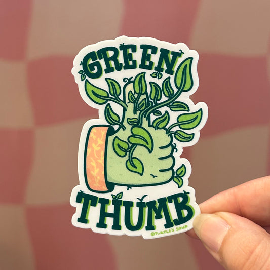 Sticker - Green Thumb