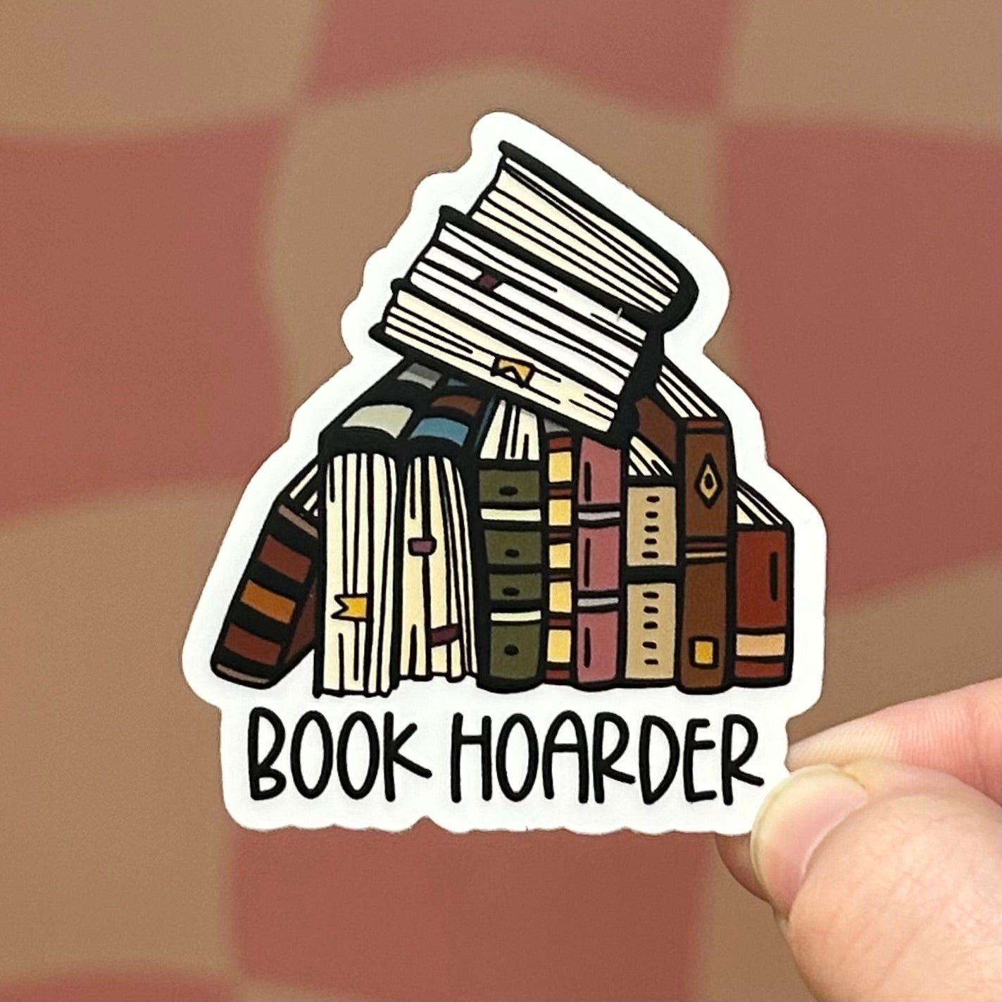 Sticker - Book Hoarder