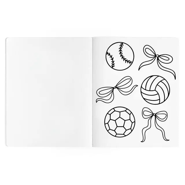 Sports Lover Coloring Book