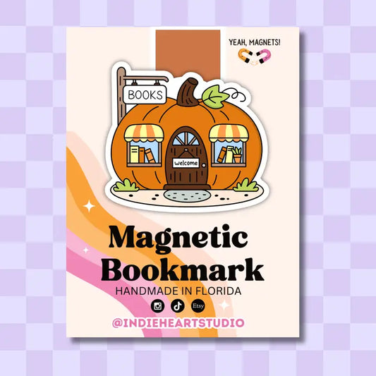 Magnetic Bookmark - Pumpkin Bookstore