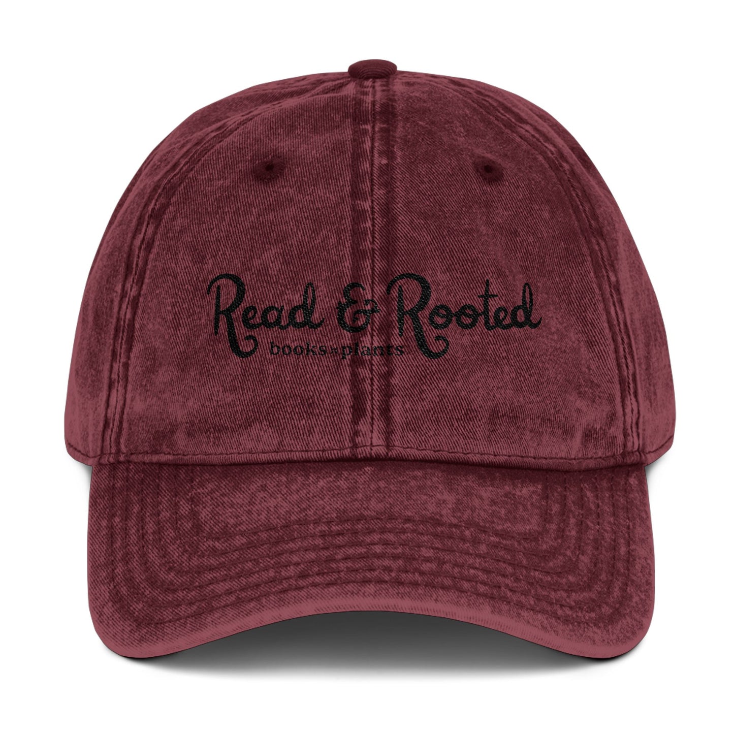 Shop Logo Embroidered Vintage Cap
