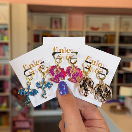 Dragon Huggies Earrings
