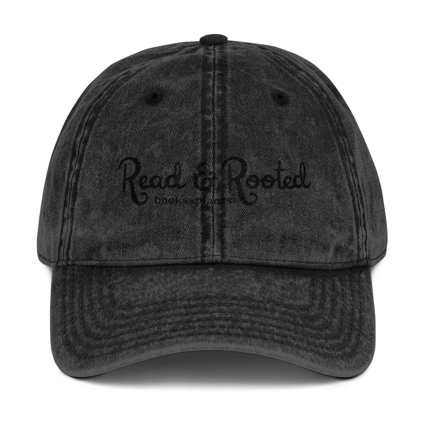 Shop Logo Embroidered Vintage Cap