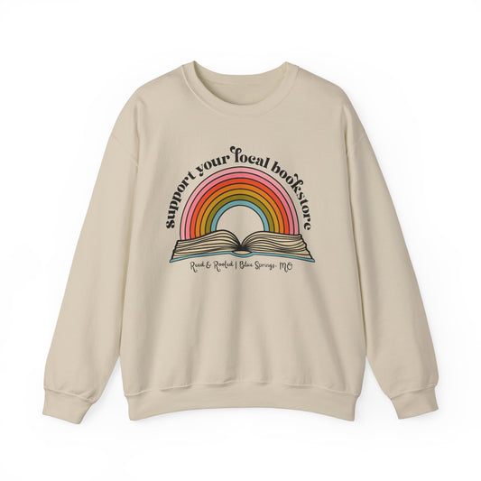 Support Your Local Bookstore Crewneck Sweatshirt