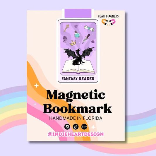 Magnetic Bookmark - Fantasy Reader Tarot