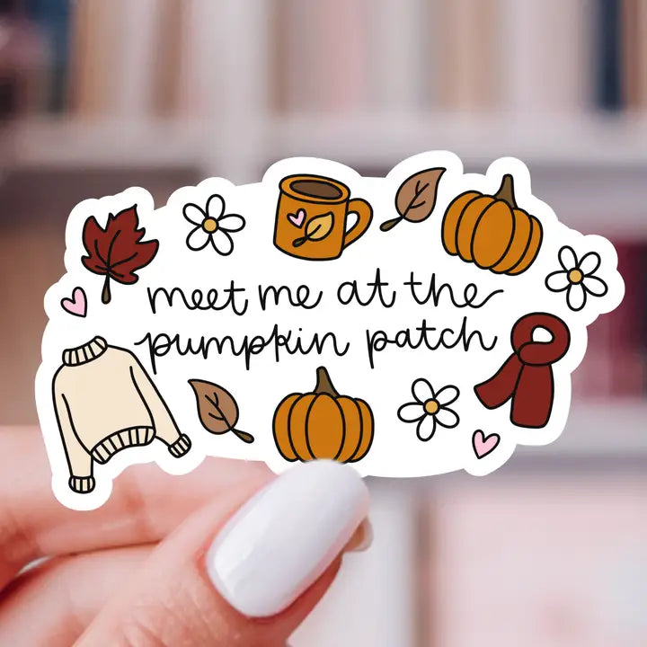 Sticker - Meet Me at the Pumpkin Patch