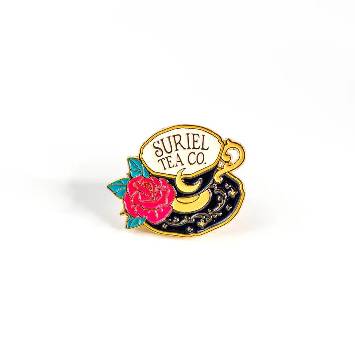 Enamel Pin - Suriel Tea Co. (ACOTAR)