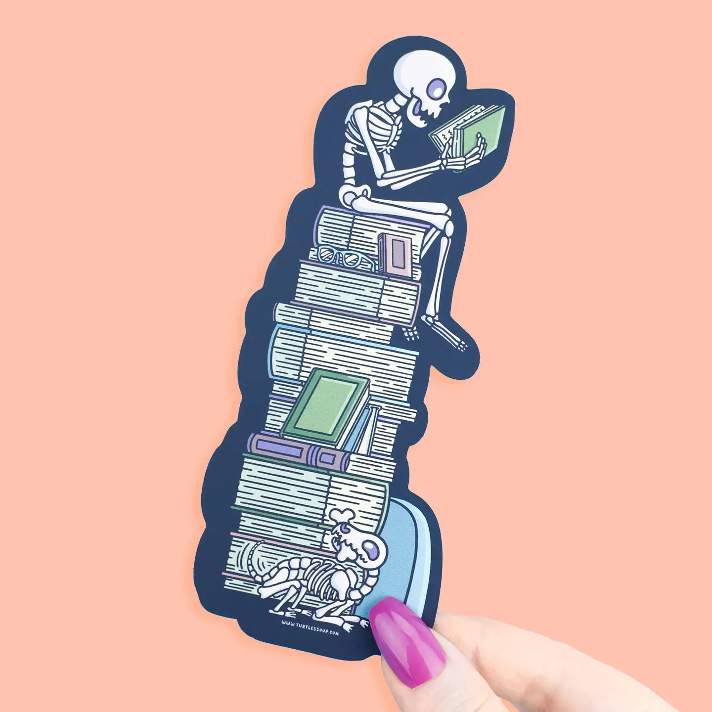 Bookmark - Skeleton TBR