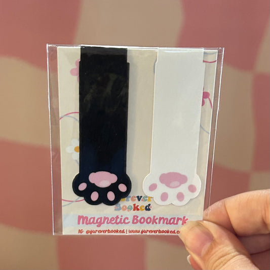 Magnetic Bookmark - Cat Paw Duo