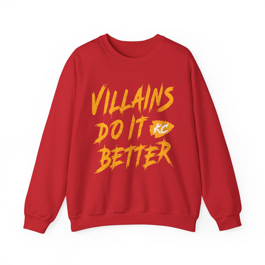 Villains Do It Better KC Crewneck Sweatshirt