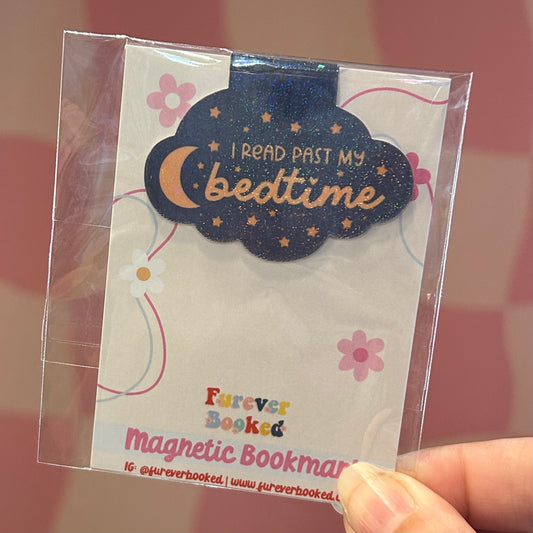 Magnetic Bookmark - I Read Past My Bedtime Holographic