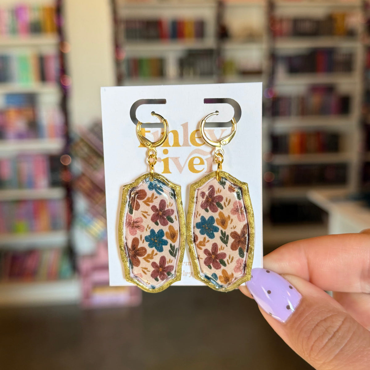 Fall Floral Earrings