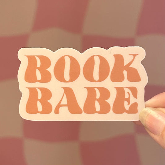 Sticker - Book Babe