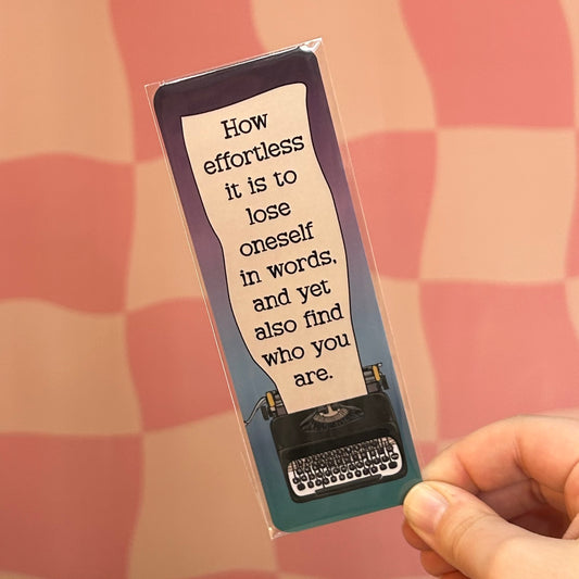Bookmark - Lose Oneself in Words (Divine Rivals)
