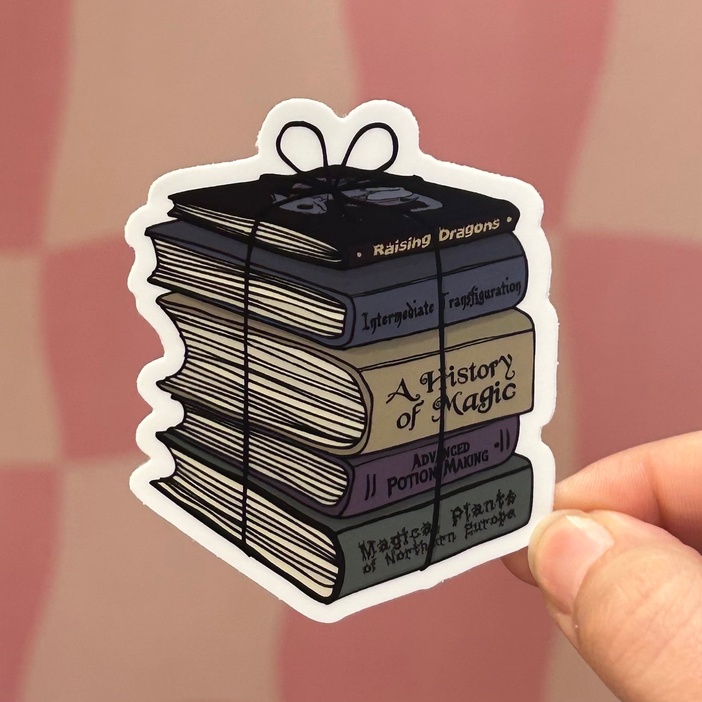 Sticker - Wizarding Textbook Stack