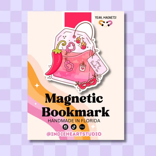 Magnetic Bookmark - Spicy Reader Tea