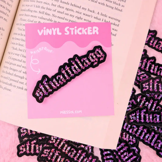 Sticker - stfuattdlagg