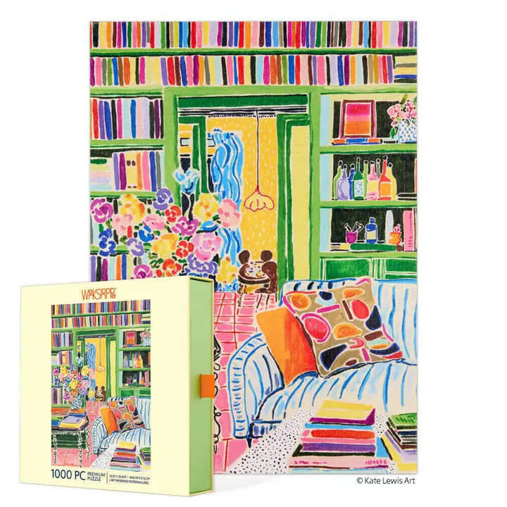 Puzzle - Books & Bouquets
