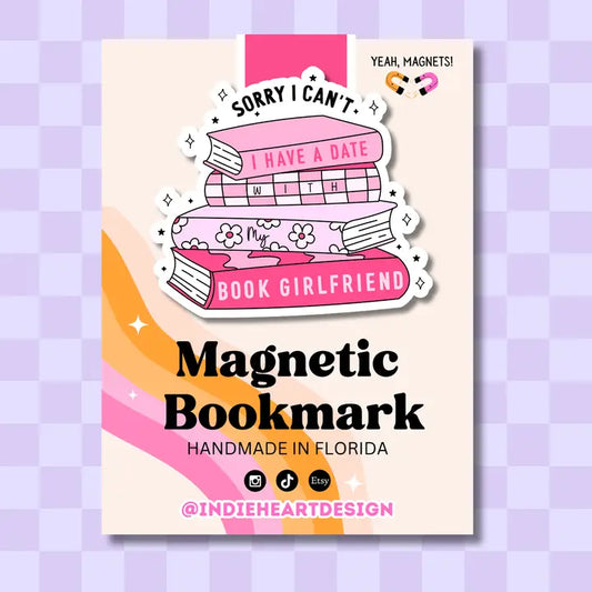 Magnetic Bookmark - Book Girlfriend