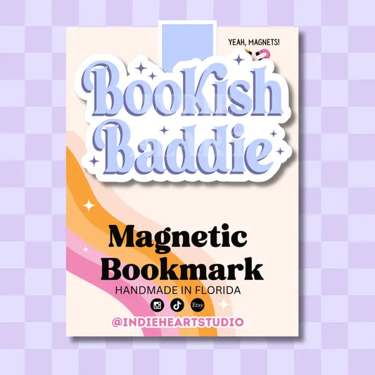 Magnetic Bookmark - Bookish Baddie