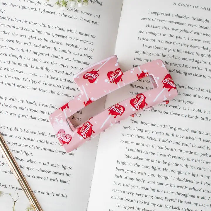 Bookish Hair Claw Clips