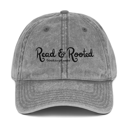 Shop Logo Embroidered Vintage Cap