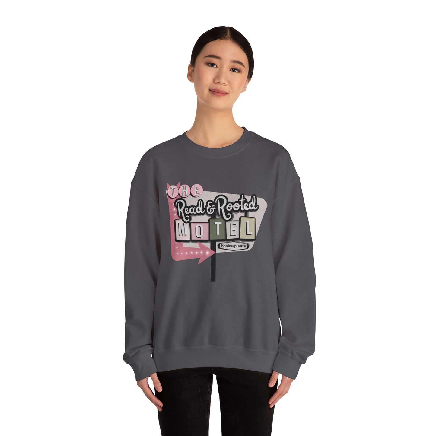 Read & Rooted Motel Crewneck Sweatshirt