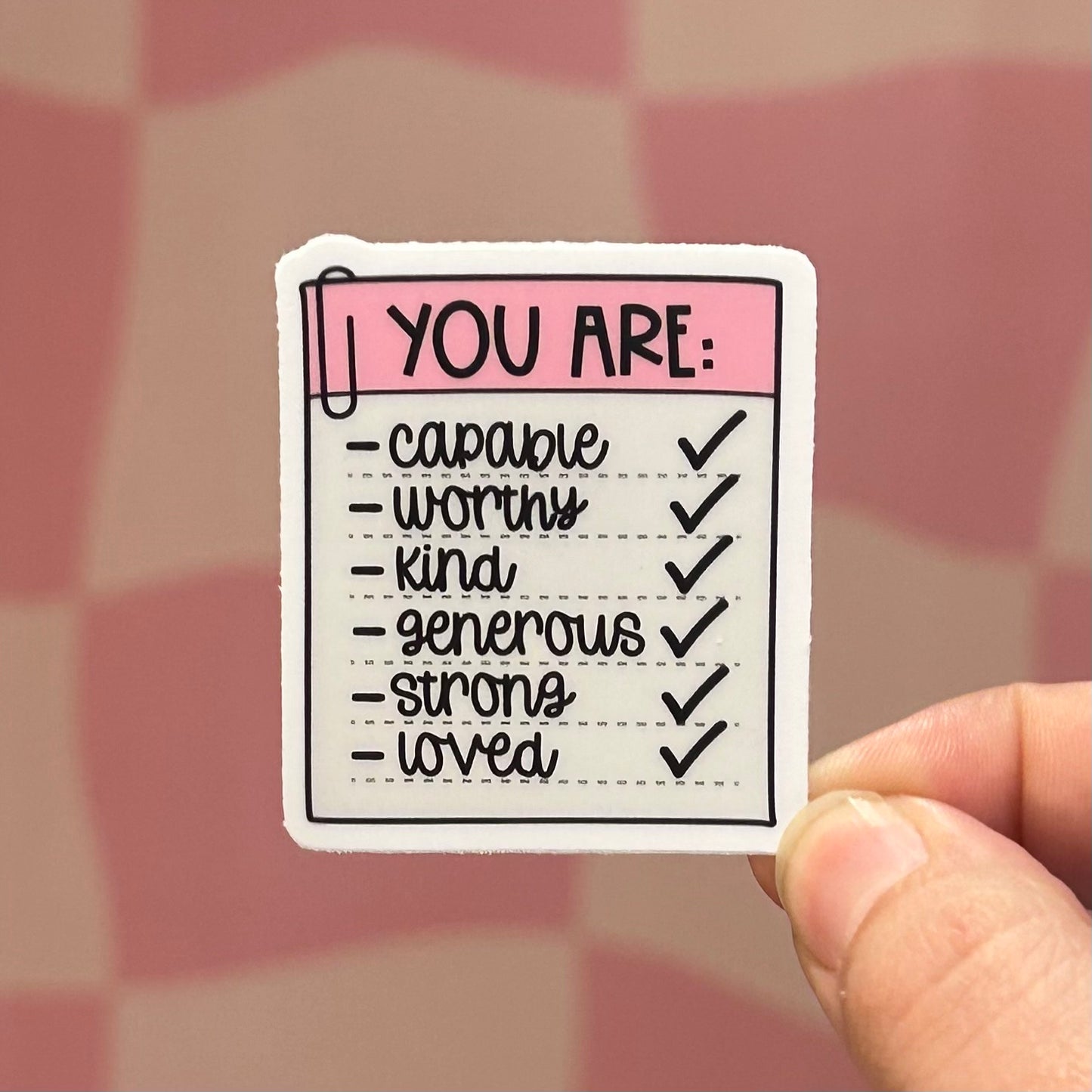 Sticker - You Are Affirmations