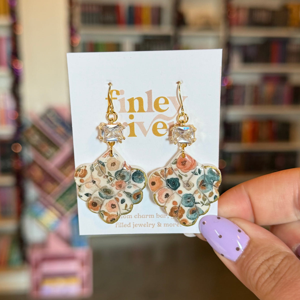 Fall Floral Earrings
