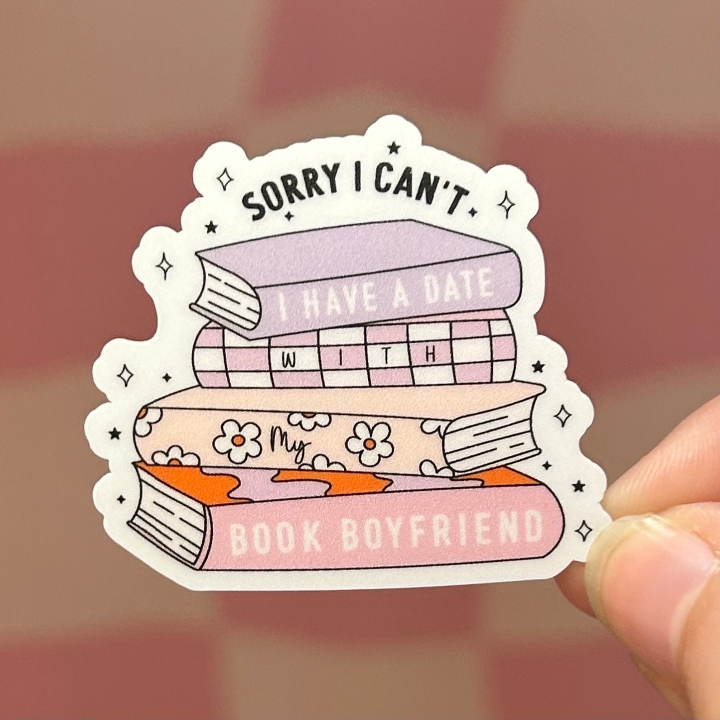 Sticker - I Have A Date With My Book Boyfriend
