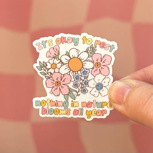 Sticker - It's Okay To Rest