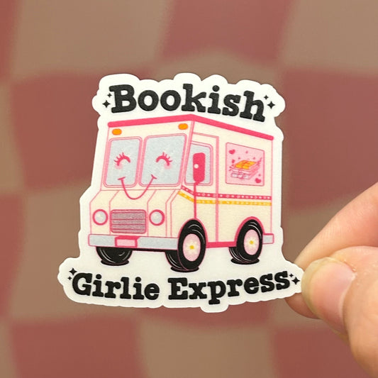 Sticker - Bookish Girlie Express