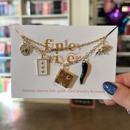 Morally Gray Charm Necklace