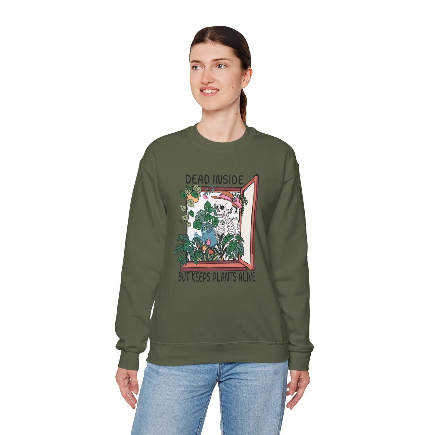 Keeps Plants Alive Crewneck Sweatshirt