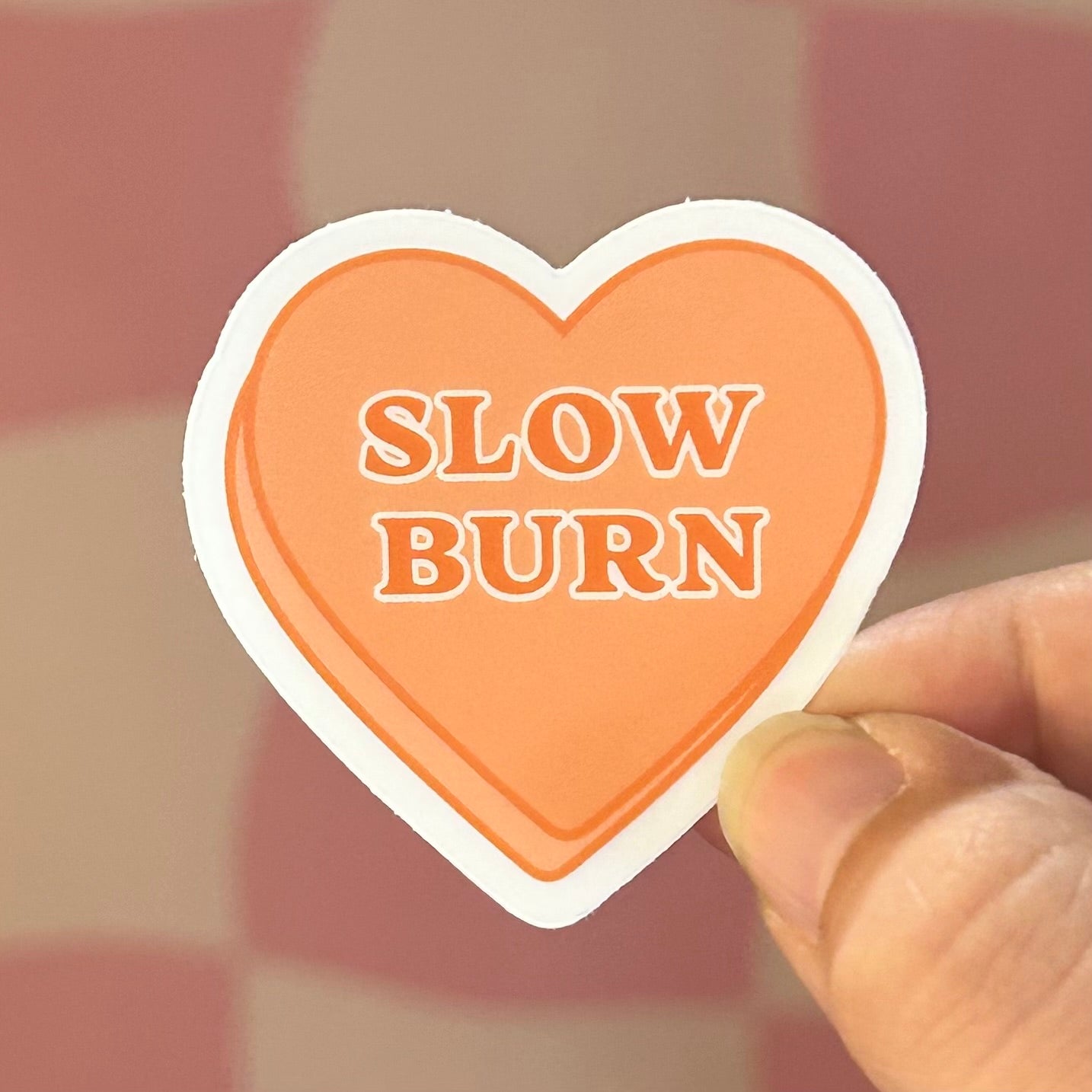 Sticker - Slow Burn Candy Heart