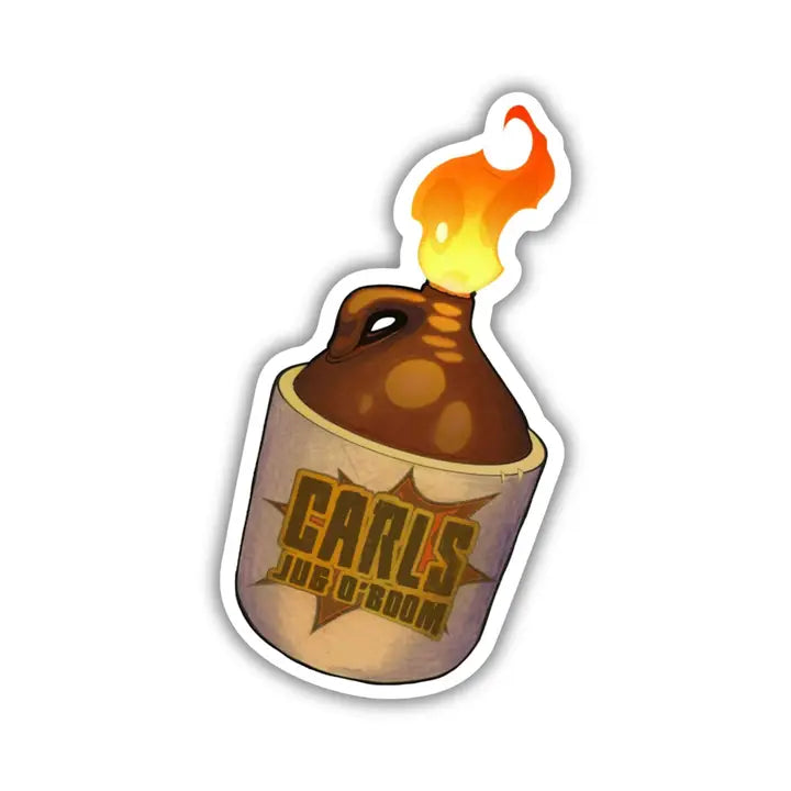 Sticker - Carl's Jug 'O Boom (DCC)