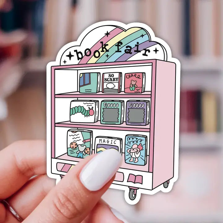 Sticker - Book Fair Vending Machine
