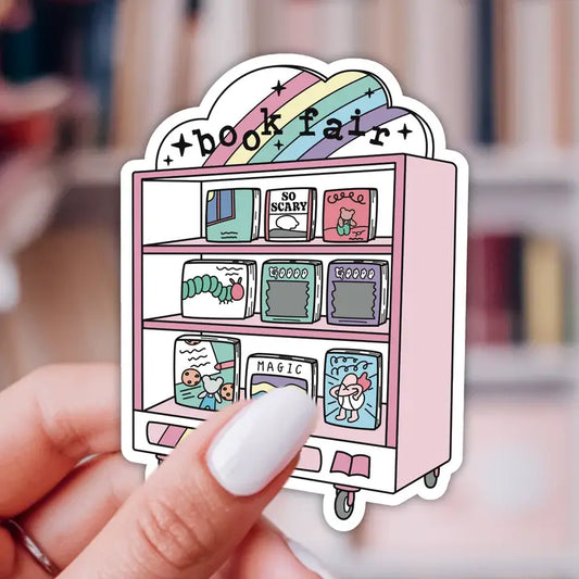 Sticker - Book Fair Vending Machine