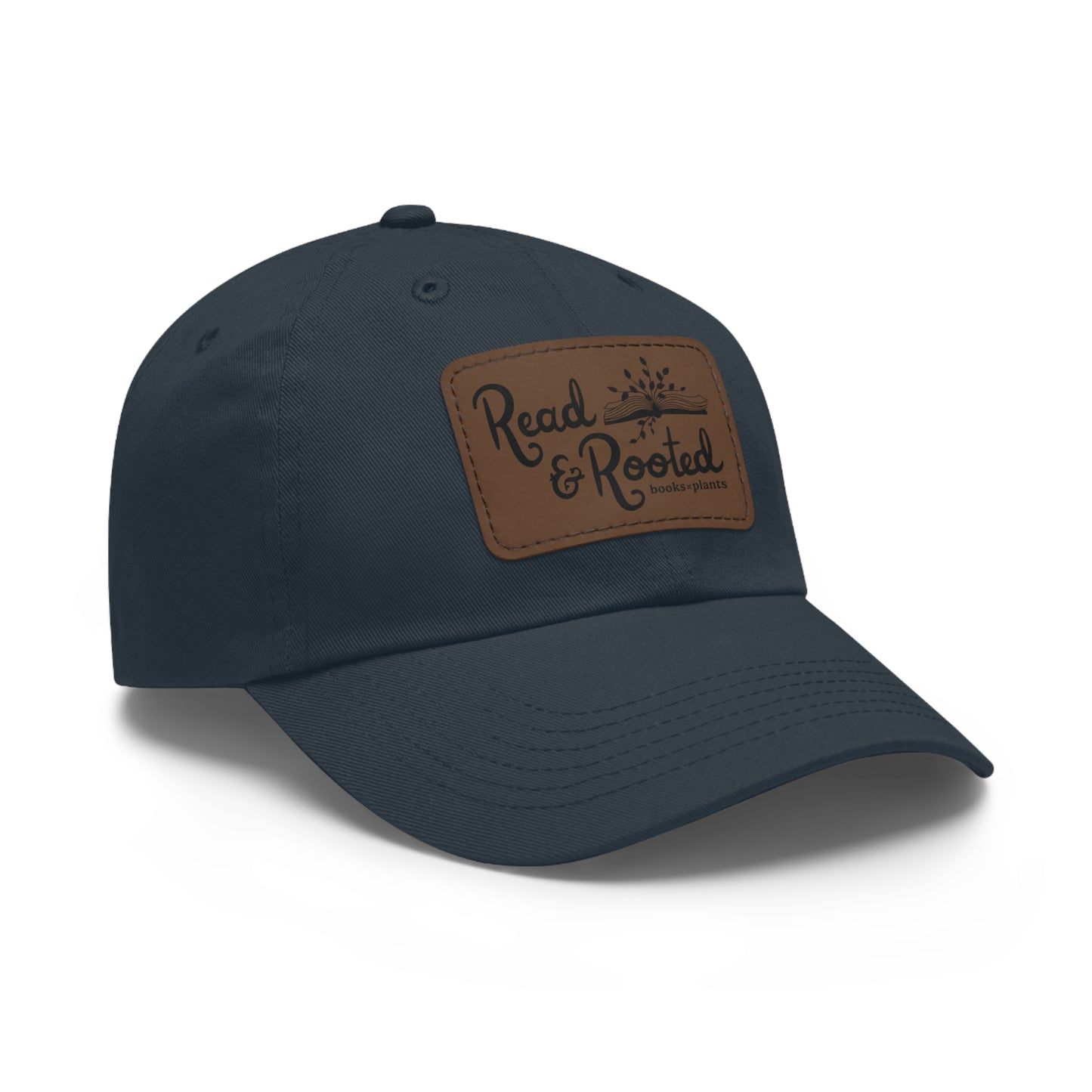 Shop Logo Dad Hat with Leather Patch