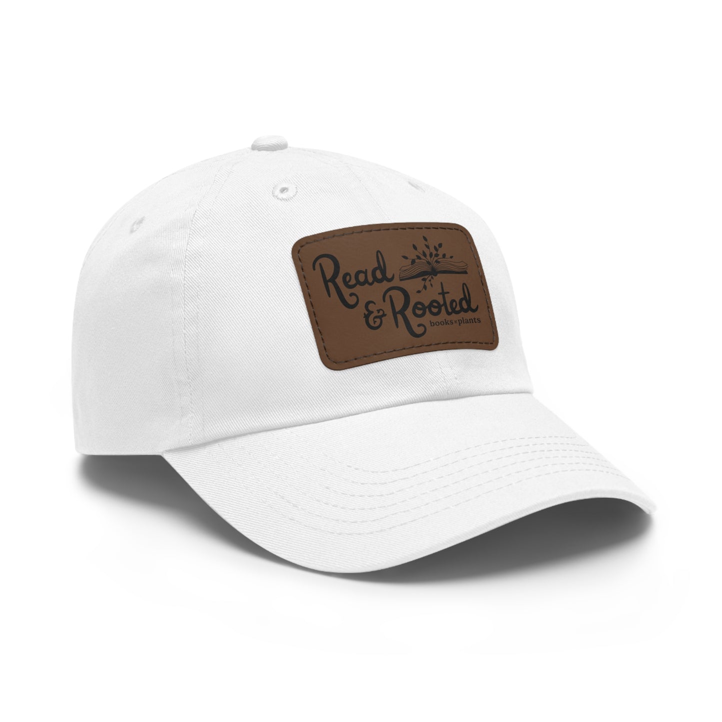Shop Logo Dad Hat with Leather Patch