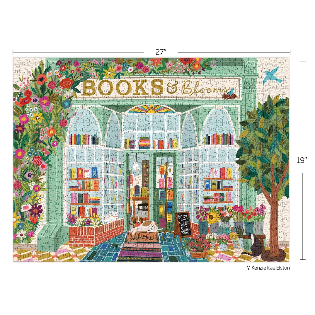 Puzzle - Books & Blooms
