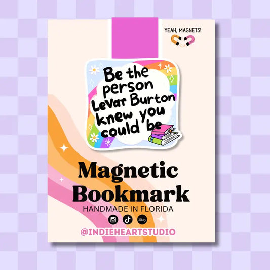 Magnetic Bookmark - Be the Person Levar