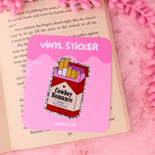 Sticker - Cowboy Romance Cigs