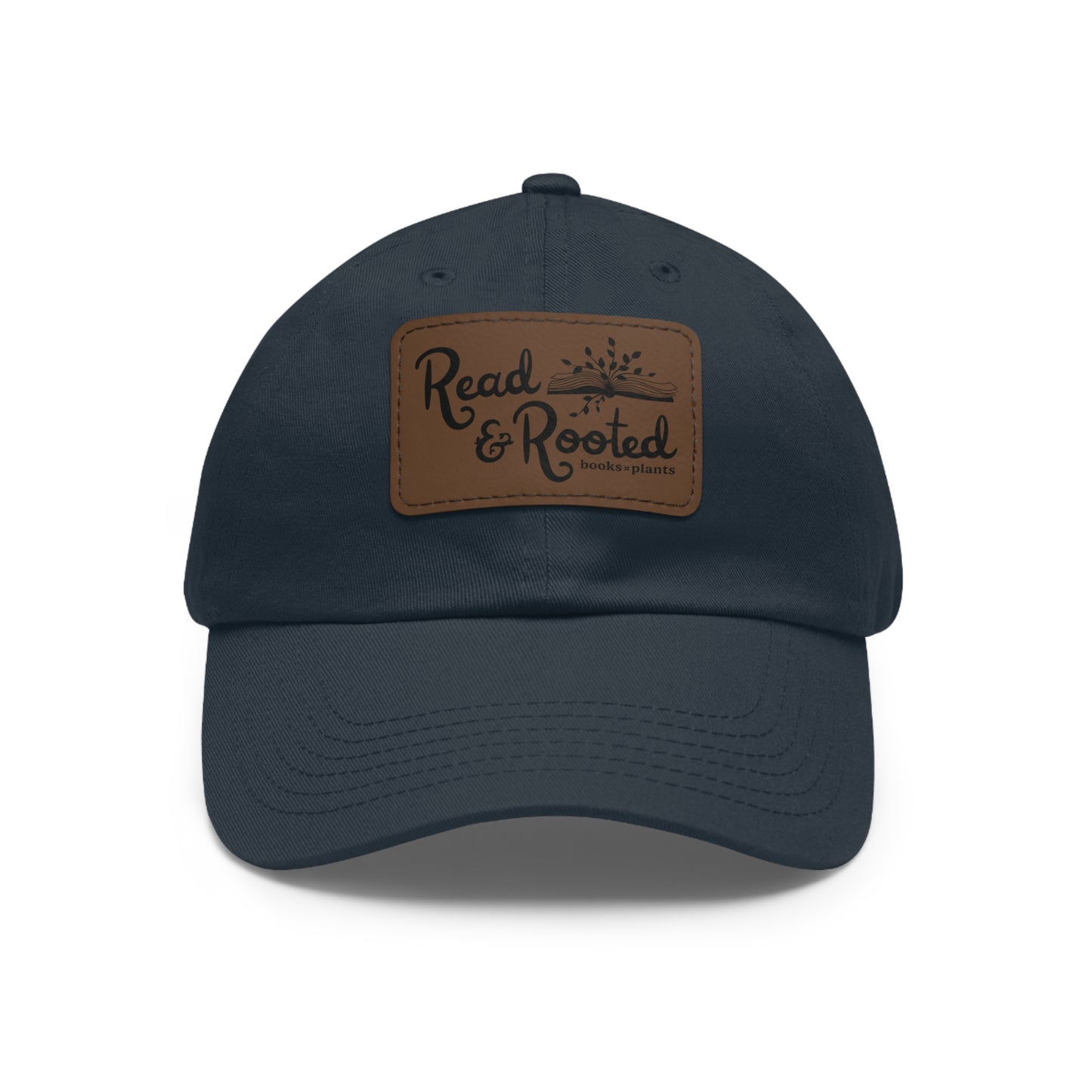 Shop Logo Dad Hat with Leather Patch
